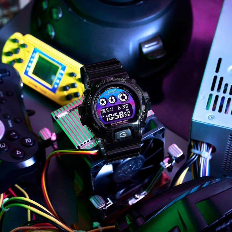 ساعت مچی دیجیتال مردانه کاسیو مدل DW-6900RGB-1DR