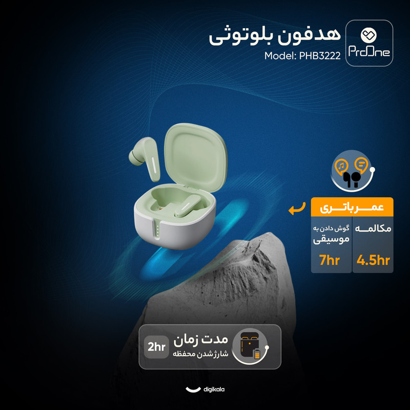 هدفون بلوتوثی پرووان مدل PHB3222