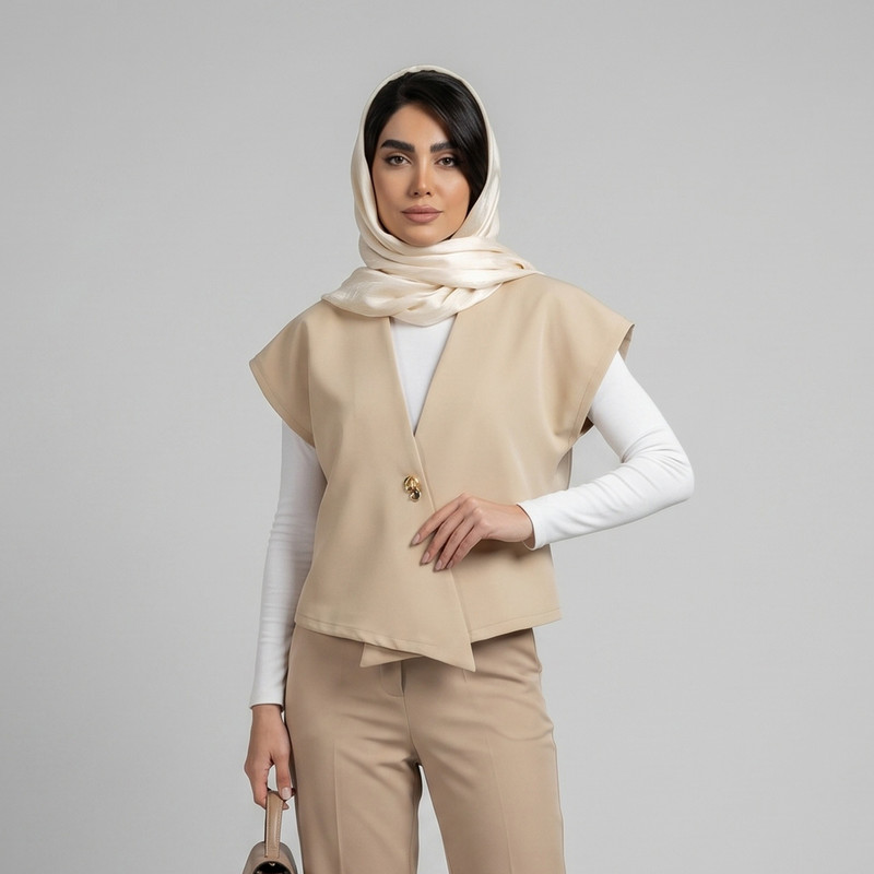وست یقه هفت زنانه مونسا مدل 11
