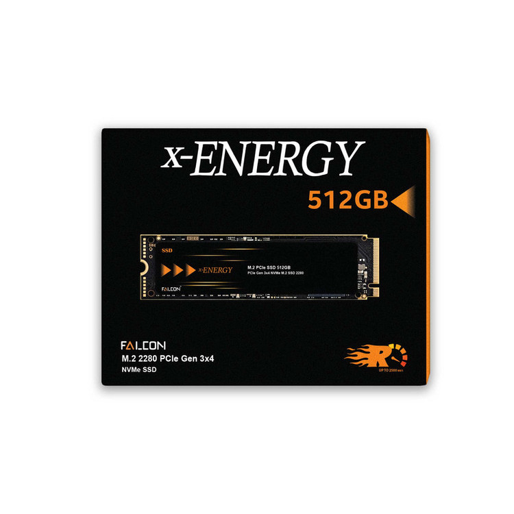 اس اس دی اینترنال PCIe Gen3 x4 ایکس انرژی مدل FALCON ظرفیت 512 گیگابایت