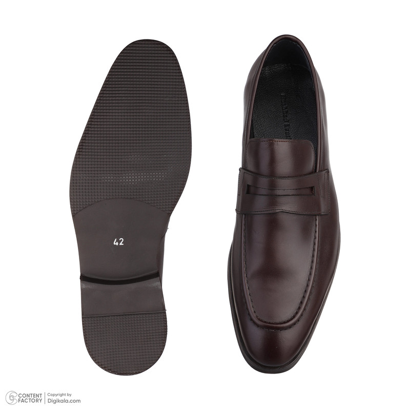 کفش مردانه چرم مشهد مدل J6301-088