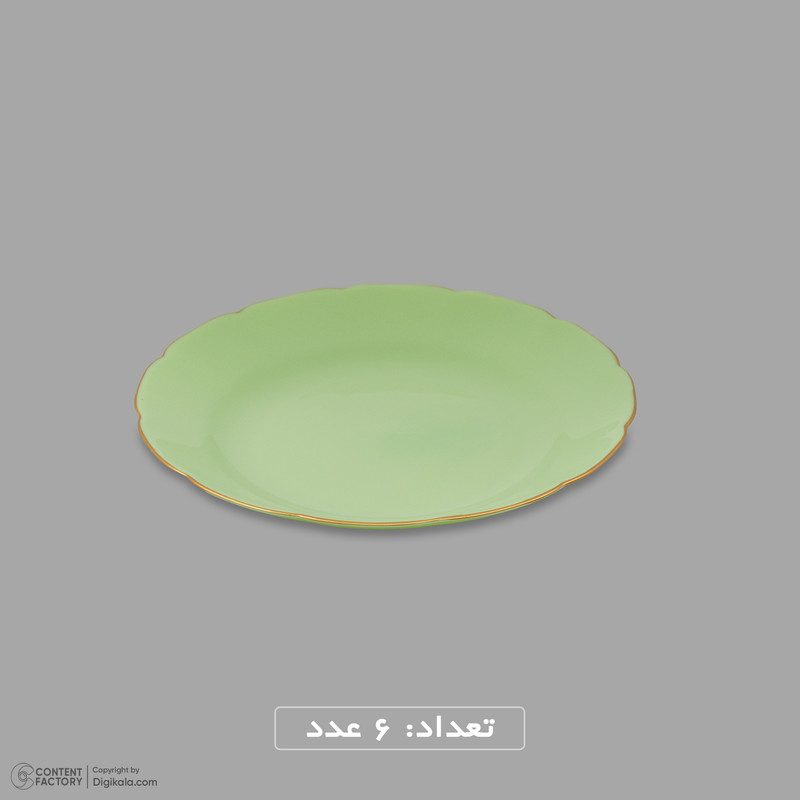 سرویس غذاخوری اوپال 26 پارچه 6 نفره گلدن اوپال مدل Florina مدل 1
