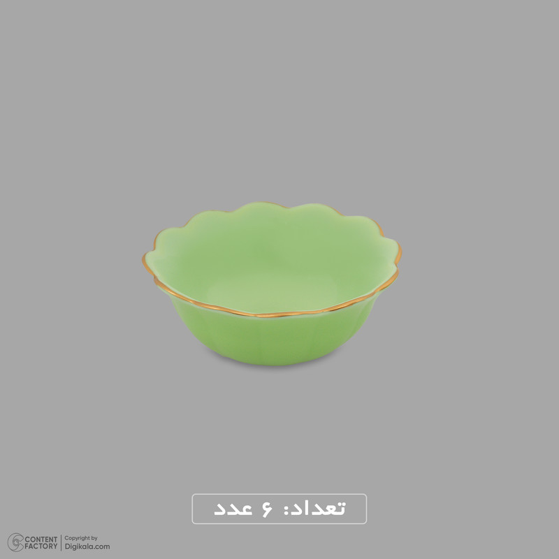 سرویس غذاخوری اوپال 26 پارچه 6 نفره گلدن اوپال مدل Florina مدل 1