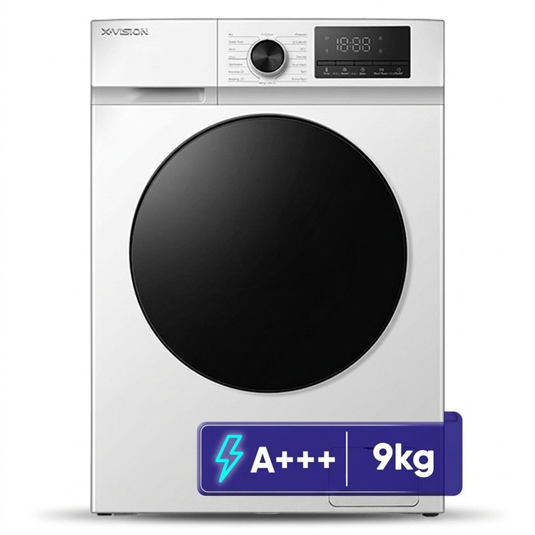 ماشین لباسشویی 9 کیلوگرم اتوماتیک ایکس ویژن مدل TF94-AWBLASBL