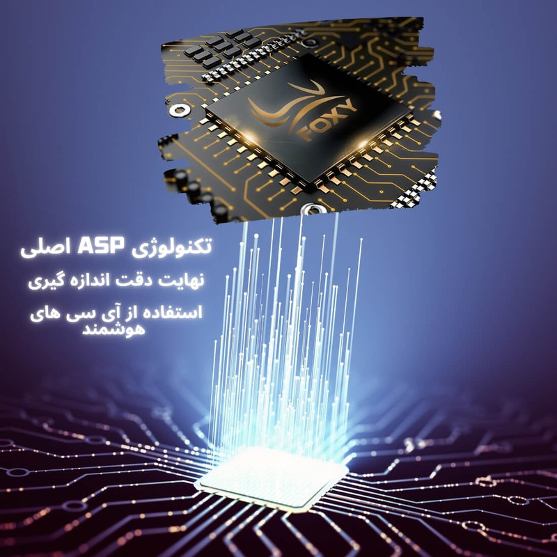 فشارسنج بازویی دیجیتال فوکسی مدل WHITE با قابلیت اندازهگیری فشار خون و ضربان قلب، حافظه بالای 99 رکورد، پشتیبانی دو ک...