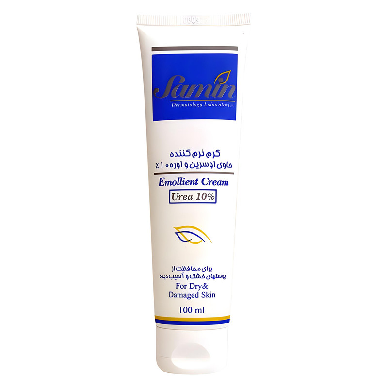 کرم نرمکننده ثمین مدل اوسرین و اوره 10درصد حجم 100 میلیلیتر