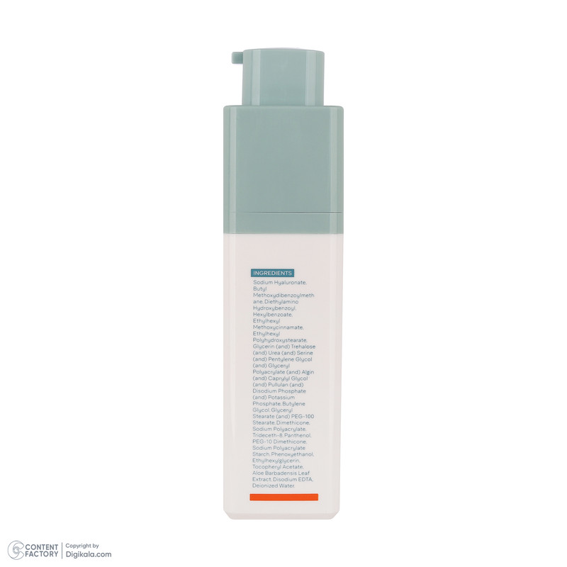 کرم ضدآفتاب بیرنگ ژنوبایوتیک، مدل Fusion water، حاوی محافظ UVA ،UVB، ضدآب، فاقد چربی، بدون پارابن، حاوی ویتامین E و ه...