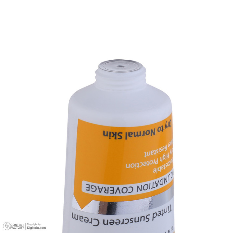 کرم ضد آفتاب رنگی درمالیفت، SPF50، مدل سانلیفت، مناسب پوست خشک و معمولی تنالیته رنگ روشن و حجم 40 میلیلیتر، محافظت کن...