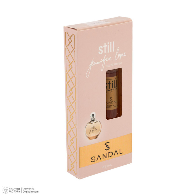 عطر جیبی زنانه صندل مدل Still Jennifer Lopez با رایحه شیرین و خنک حجم 25 میلیلیتر