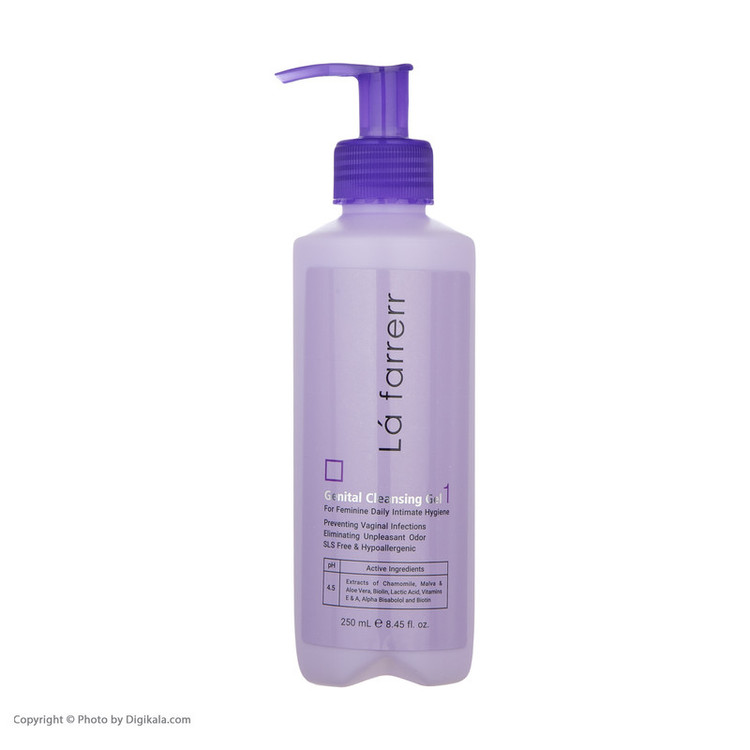 ژل بهداشتی دوشیزگان لافارر مدل Cleansing Gel 1 حجم 250 میلیلیتر