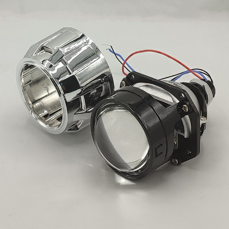لنز چراغ خودرو دو حالته زیمر مدل L25-6000K BI-LED بسته دو عددی