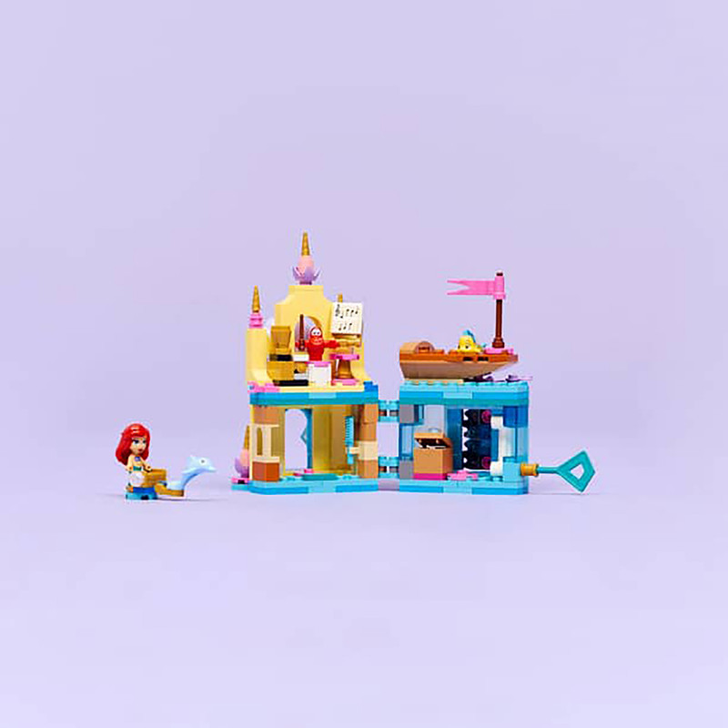 لگو 179 تکه سری Disney مدل Ariels Magical Mini Palace کد 43285