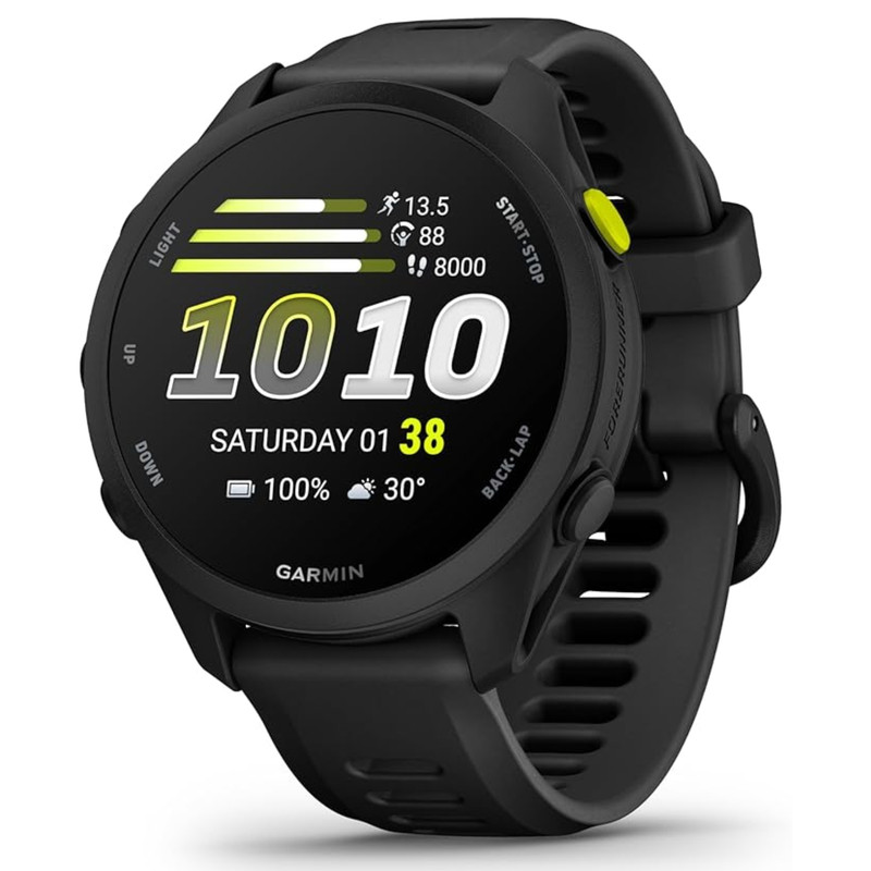 ساعت هوشمند 43 میلیمتری گارمین مدل Forerunner 70 با بند سیلیکونی