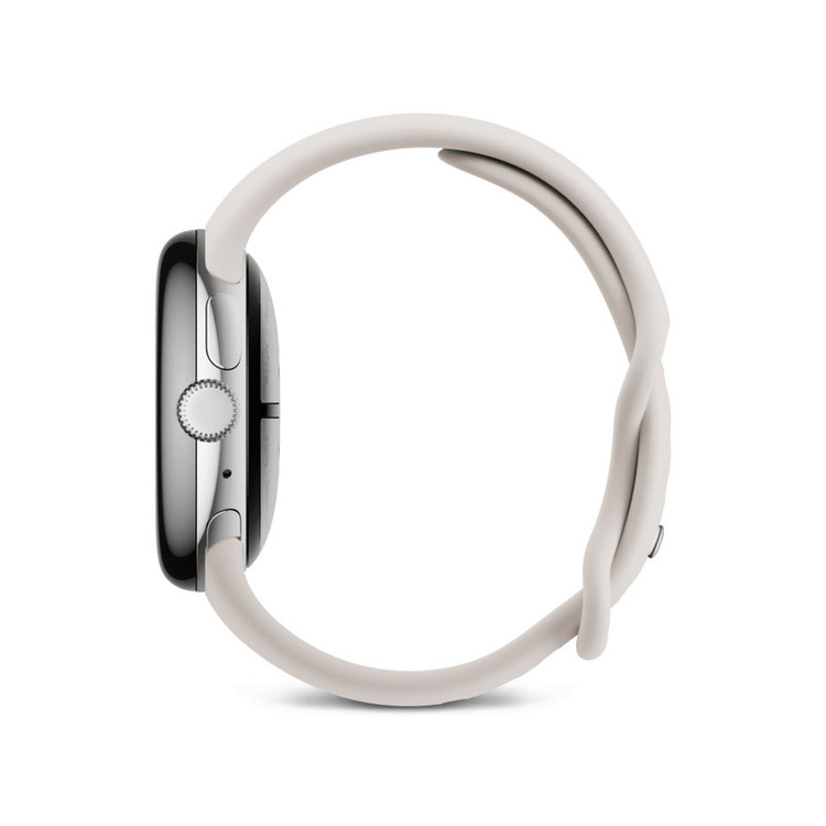 ساعت هوشمند 45 میلیمتری گوگل مدل Pixel Watch 3 با بند سیلیکونی