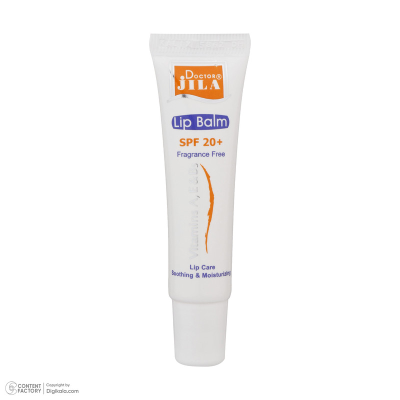 بالم لب نرمکننده و مرطوبکننده دکتر ژیلا مدل w01 با SPF 20، حاوی ویتامین A و E، روغن آووکادو و جوجوبا، محافظت در برابر...