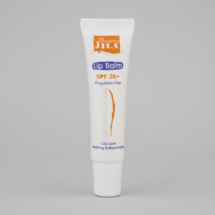 بالم لب نرمکننده و مرطوبکننده دکتر ژیلا مدل w01 با SPF 20، حاوی ویتامین A و E، روغن آووکادو و جوجوبا، محافظت در برابر...