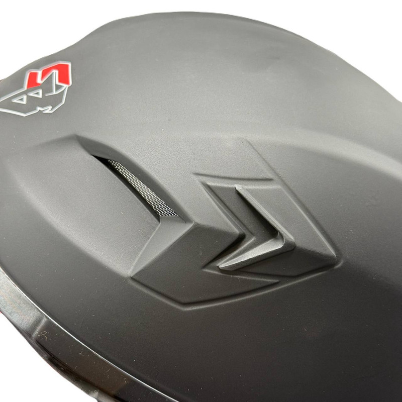کلاه کاسکت فک متحرک استیل برد مدل SB21 BLACK به همراه طلق اضافه رنگی