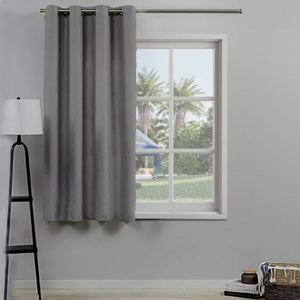 پرده نوین پرده خورشید مدل کتان کد GB311 سایز 180x140 سانتیمتر