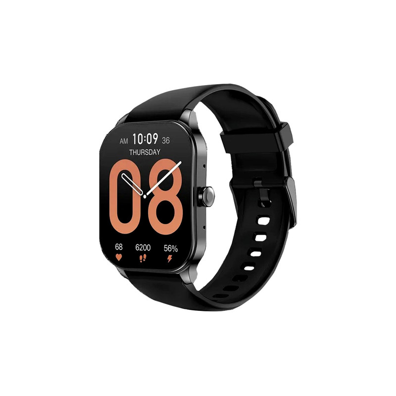 ساعت هوشمند امیزفیت مدل Pop 3S دارای قابلیت های کنترل موسیقی Music Player، قابلیت مکالمه از طریق بلوتوث بند سیلیکون