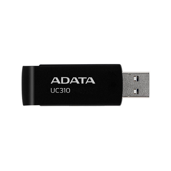 فلش مموری ای دیتا مدل UC310 ظرفیت 64 گیگابایت با رابط USB 3.2 Gen1، طراحی چرخشی، سازگار با ویندوز، مک، لینوکس، بدون ن...