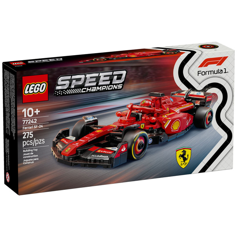 لگو سری اسپید مدل Ferrari SF-24 F1 Race Car کد 77242