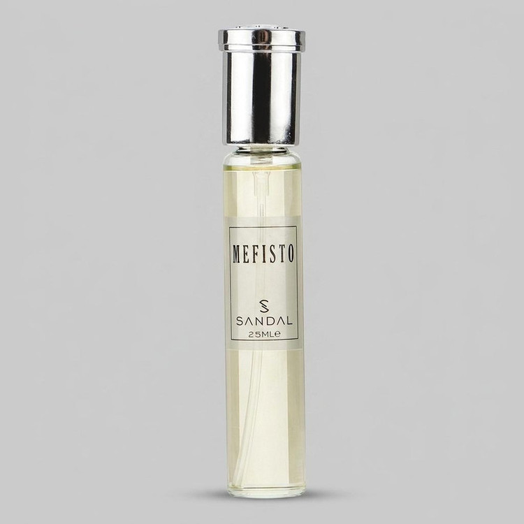عطر جیبی مردانه صندل مدل Casamorati Mefisto با رایحه تلخ حجم 25 میلیلیتر