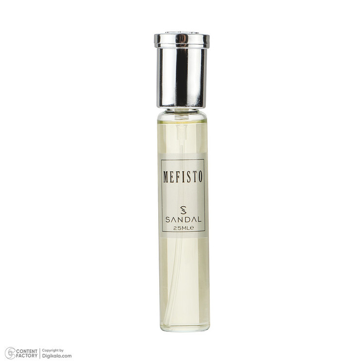 عطر جیبی مردانه صندل مدل Casamorati Mefisto با رایحه تلخ حجم 25 میلیلیتر