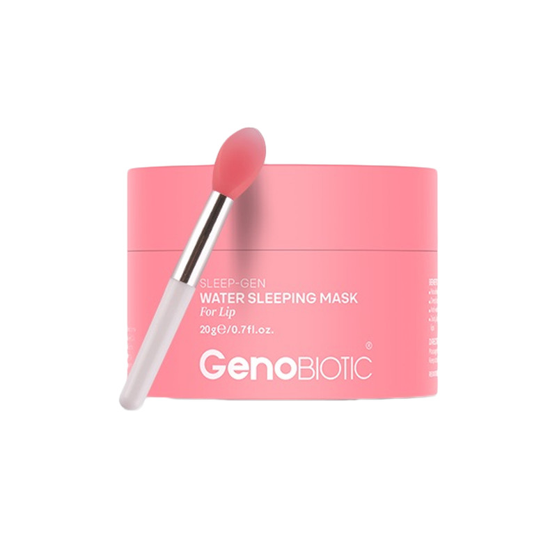ماسک کرمی لب ژنوبایوتیک مدل SLEEP GEN وزن 20 گرم با گلیسیرین، نرمکننده، مرطوبکننده و آبرسان قوی، تسکیندهنده و آرامشبخ...