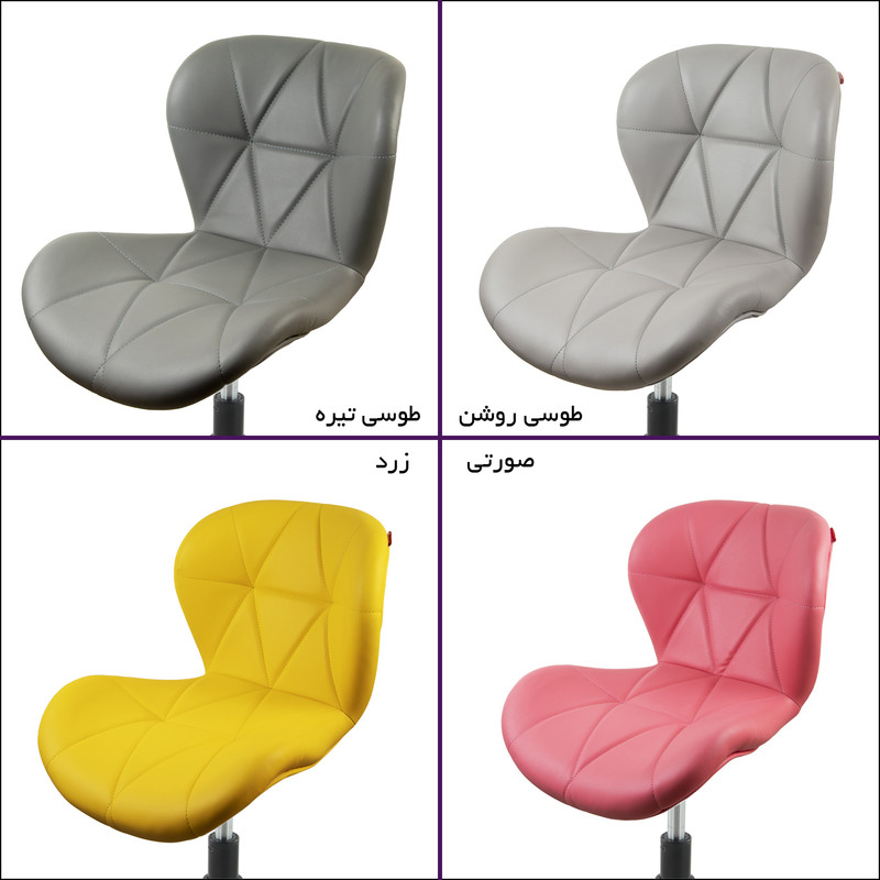 صندلی هوگر مدل چرخشی طرح چرمی