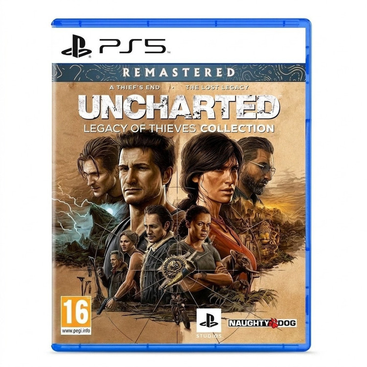 بازی Uncharted Legacy of Thieves Collection مخصوص PS5