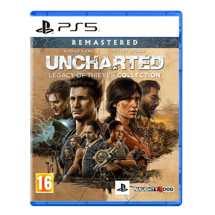 بازی Uncharted Legacy of Thieves Collection مخصوص PS5
