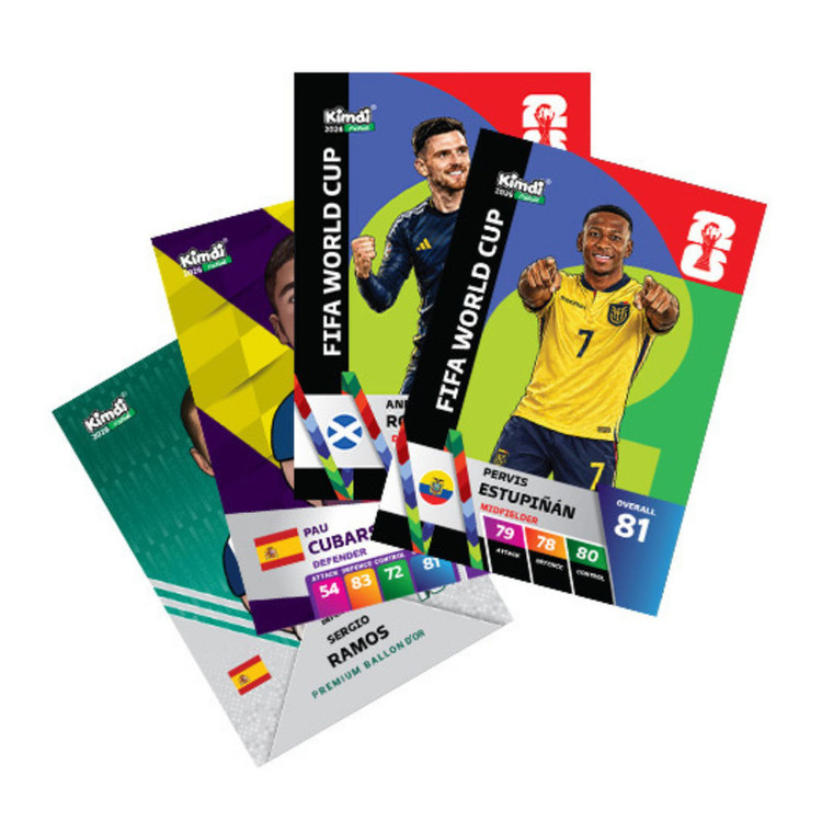 اسباب بازی شانسی کیمدی مدل World Cup 2026 بسته 24 عددی