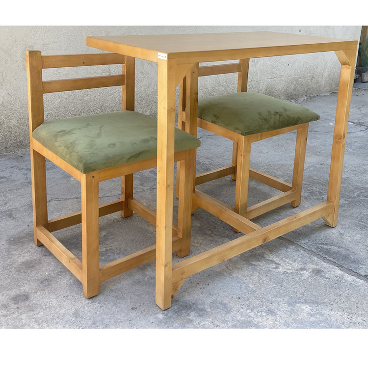 میز و صندلی ناهارخوری 2 نفره گالری چوب آشنایی مدل Khod-715