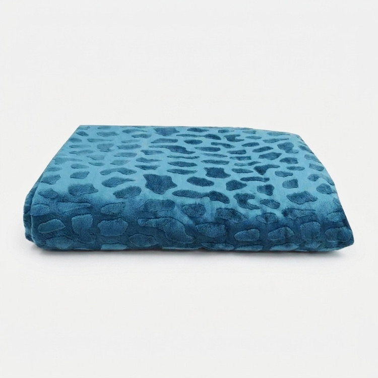 پتو مسافرتی شایسته مدل فایپکو اسکارلت مخمل سنگی سایز 155x205 سانتی متر