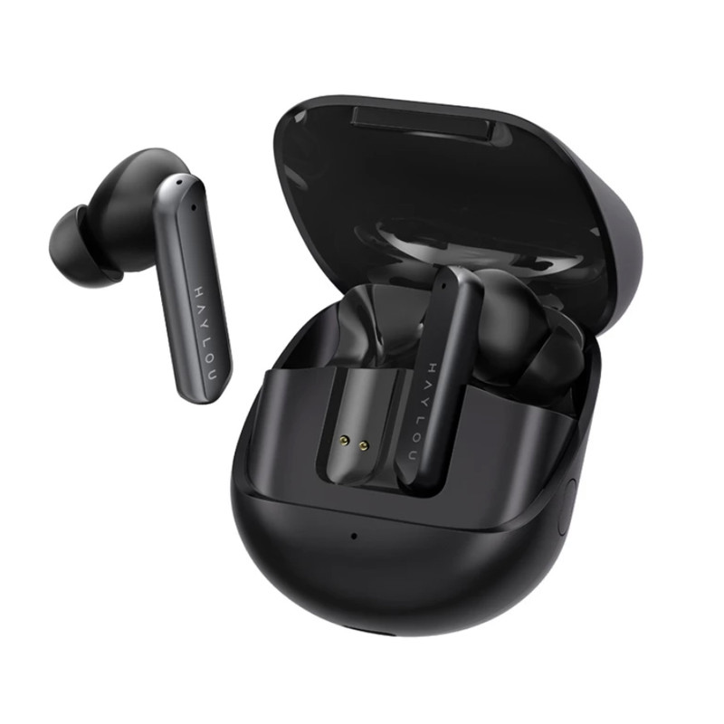 هدفون بلوتوثی هایلو مدل X1 Pro با نویز کنسلینگ فعال ANC، درگاه شارژ USB Type-C، دارای سه میکروفون در هر ایرباد، مقاوم...