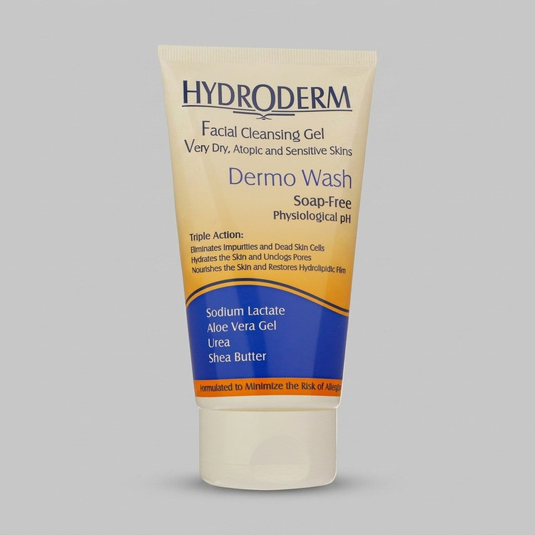 ژل شستوشوی صورت هیدرودرم مدل Very Dry Skin وزن 150 گرم