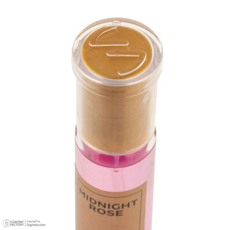 عطر جیبی زنانه صندل مدل Lancome Midnight rose با رایحه شیرین و گرم حجم 25 میلیلیتر
