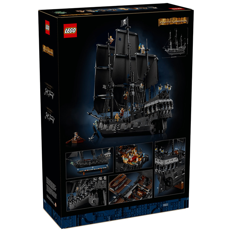 لگو 2862 تکه سری Icons مدل Captain Jack Sparrows Pirate Ship کد 10365