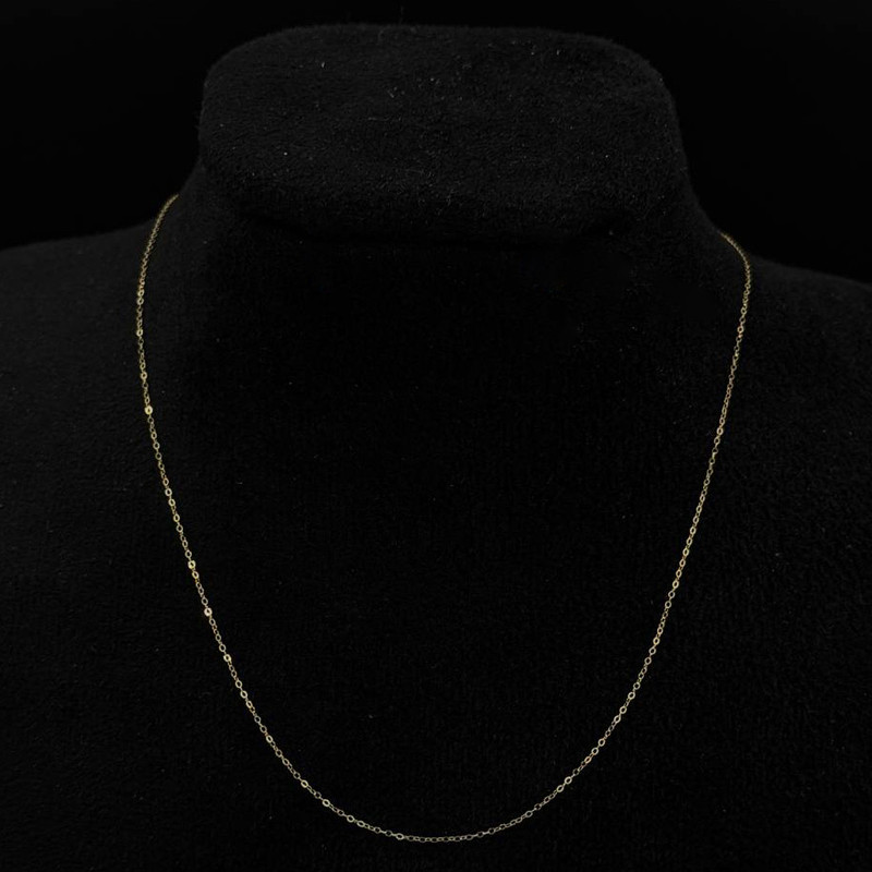 زنجیر طلا 18 عیار زنانه ناریا مدل فلامینگو کد S40