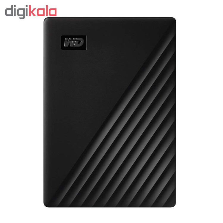 هارد اکسترنال وسترن دیجیتال مدل My Passport ظرفیت چهار ترابایت دارای رابط USB Type-A 3.2