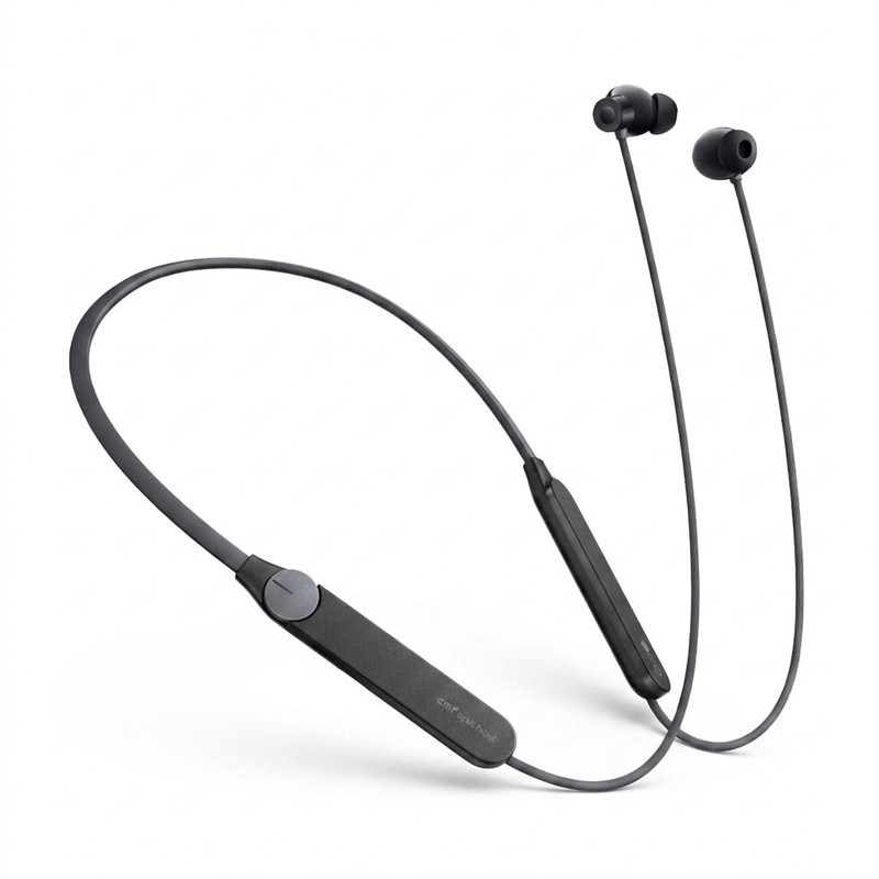 هدفون بلوتوثی گردنی ناتینگ مدل CMF Neckband Pro با نویز کنسلینگ فعال ANC،نویز کنسلینگ میکروفون ENC درگاه شارژ USB Typ...