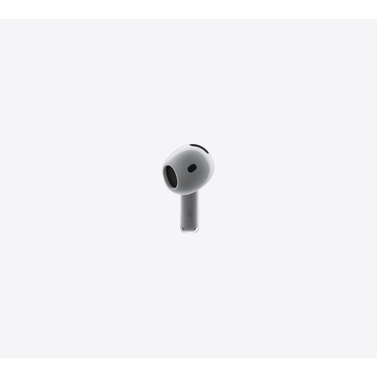 هدفون بلوتوثی اپل مدل AirPods 4 دارای نویز کنسلینگ، درگاه شارژ USB-Type-C و شارژ بی سیم، با قابلیت اتصال به چند دستگا...