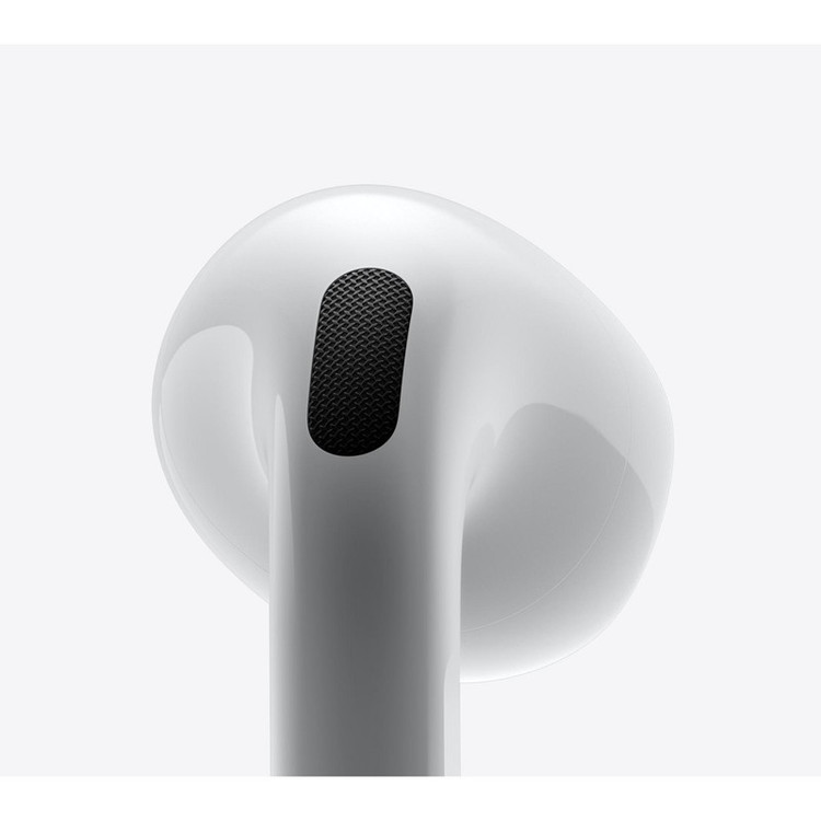 هدفون بلوتوثی اپل مدل AirPods 4 دارای نویز کنسلینگ، درگاه شارژ USB-Type-C و شارژ بی سیم، با قابلیت اتصال به چند دستگا...