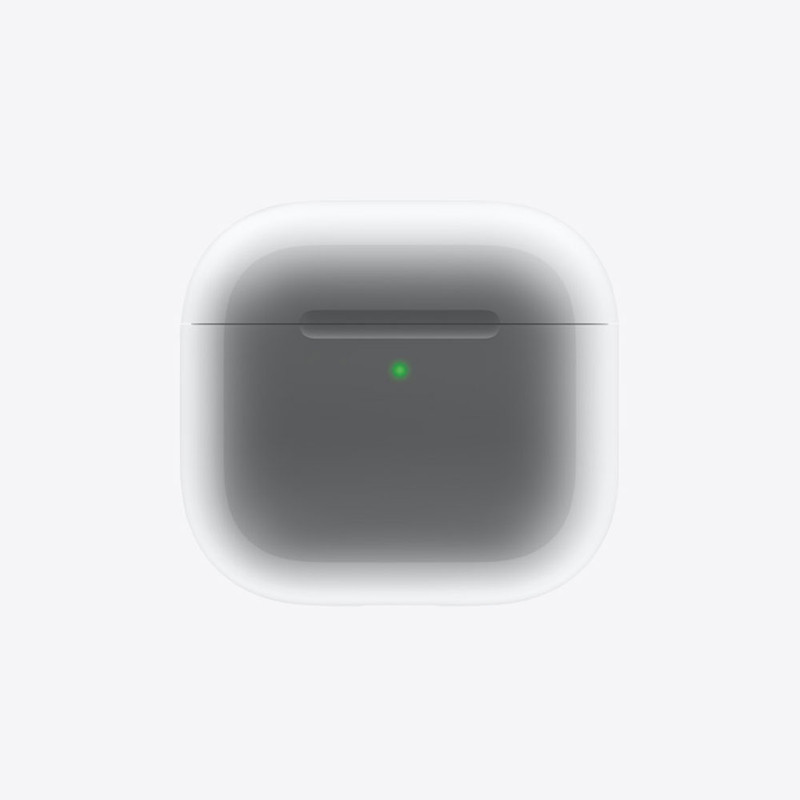 هدفون بلوتوثی اپل مدل AirPods 4 دارای نویز کنسلینگ، درگاه شارژ USB-Type-C و شارژ بی سیم، با قابلیت اتصال به چند دستگا...