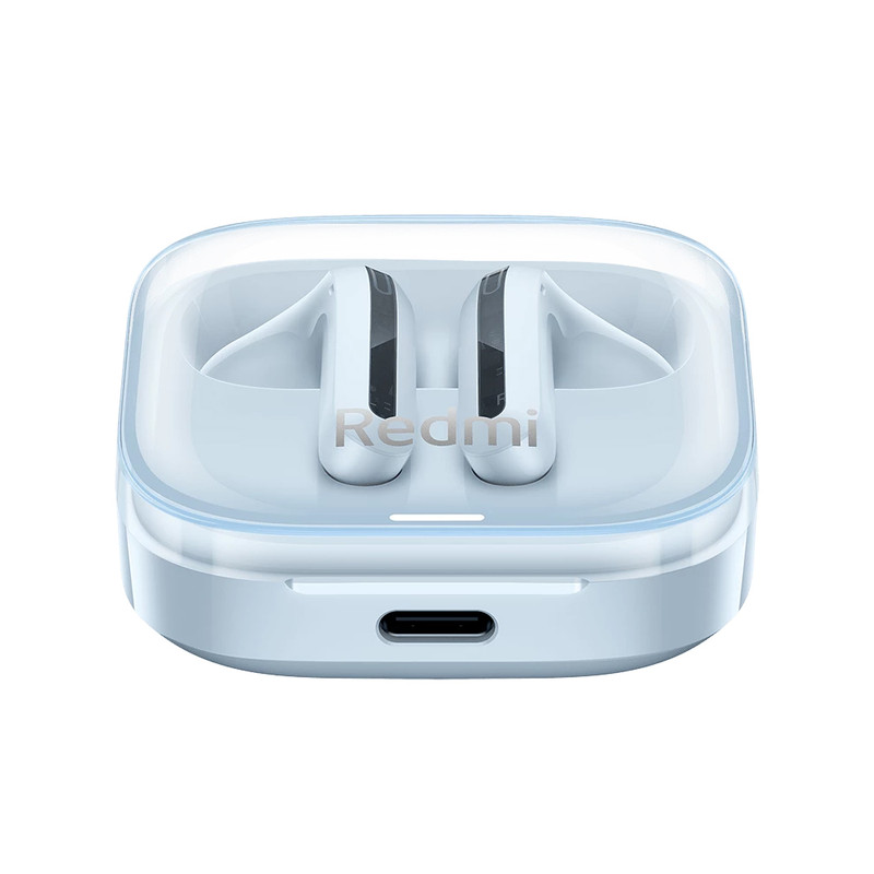هدفون بلوتوثی شیائومی مدل Redmi Buds 6 Active با نویز کنسلینگ میکروفون ENC، درگاه شارژ USB Type-C، دارای دو میکروفون ...