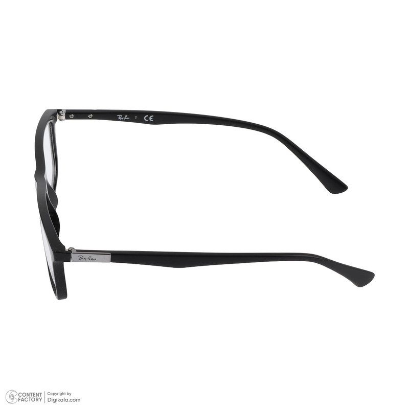 فریم عینک طبی مستطیلی مردانه ری بن مدل 0RX7128I-2000-53 مناسب برای صورت گرد، بیضی، قلب و لوزی