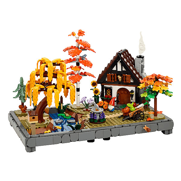 لگو 1102 تکه سری آیکون مدل Autumn Cottage Garden 11372