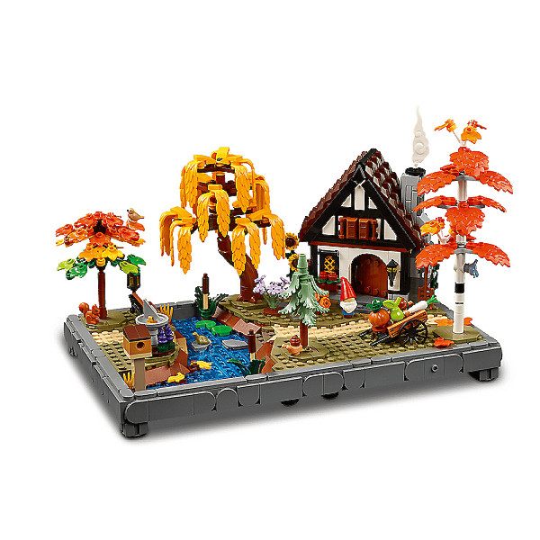 لگو 1102 تکه سری آیکون مدل Autumn Cottage Garden 11372