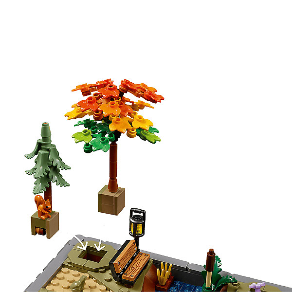 لگو 1102 تکه سری آیکون مدل Autumn Cottage Garden 11372