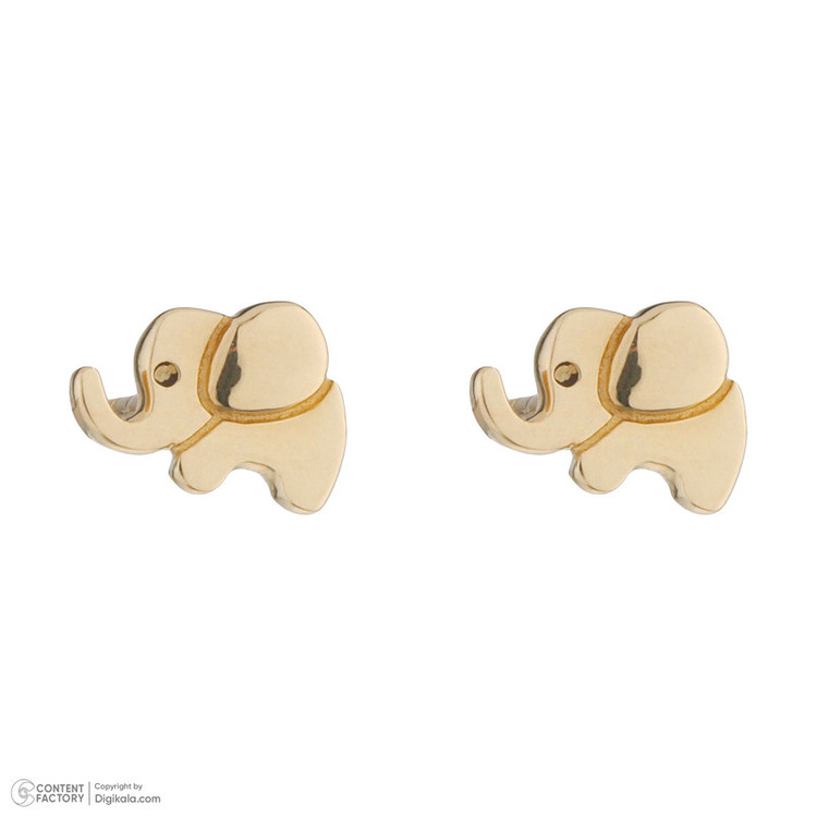 گوشواره طلا 18 عیار زنانه درریس مدل gs1539